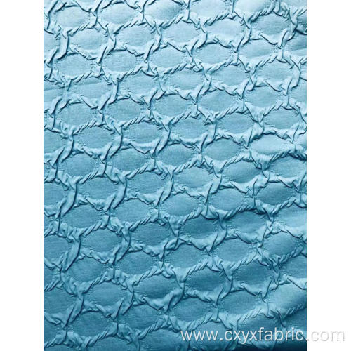 polyester microfiber combination bubble fabric